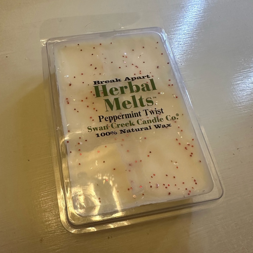 peppermint twist wax melts - swan creek candle co!